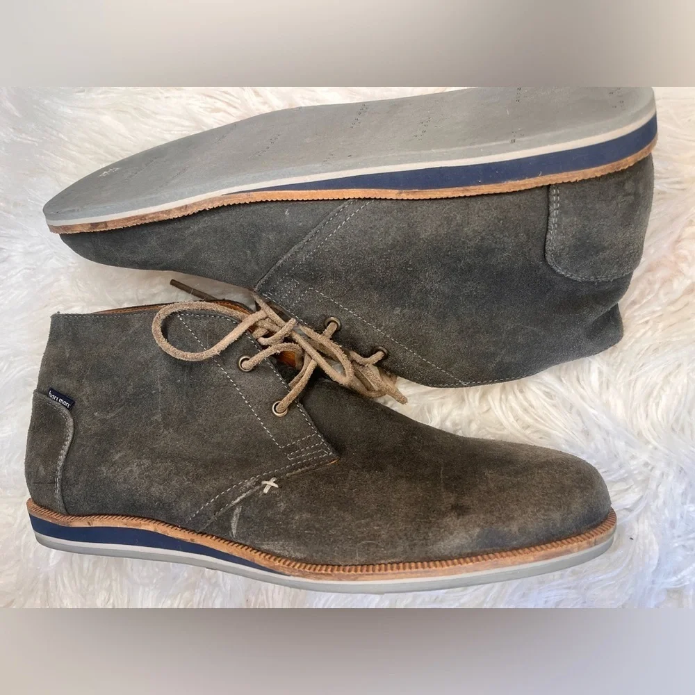 Hari Mari Men's Chukka Boots - Dark Gray